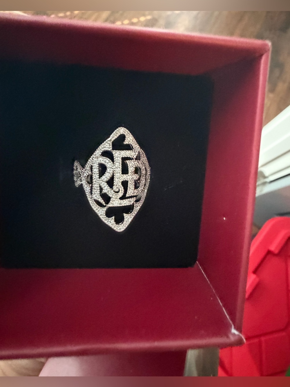 Taylor Swift Red Album Ring Cathy
Waterman Official Taylor's Version New in
Box